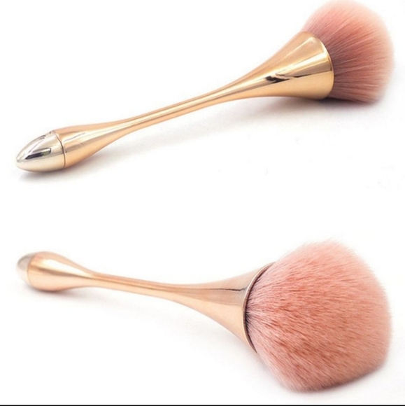 1 Pcs Rose Gold Powder Blush Brush - Picture 6 of 7